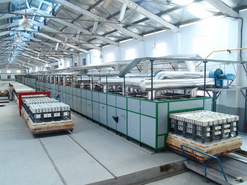 Jiangsu Province Yixing Nonmetallic Chemical Machinery Factory Co.,Ltd خط إنتاج المصنع